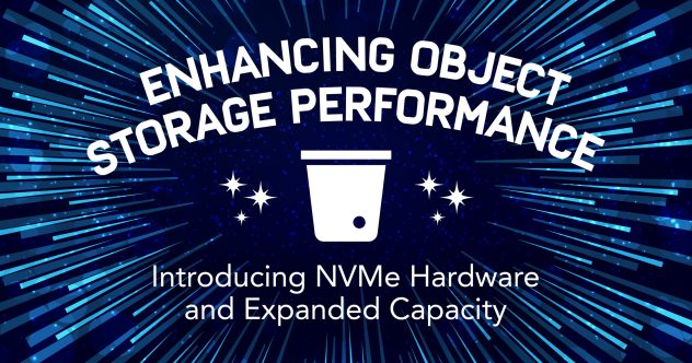 NVMe Object Storage Enhancement Rollout imagem em destaque, com texto.